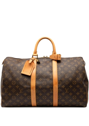 Louis Vuitton Pre-Owned 1991 Monogram Keepall 45 travel bag - Brown
