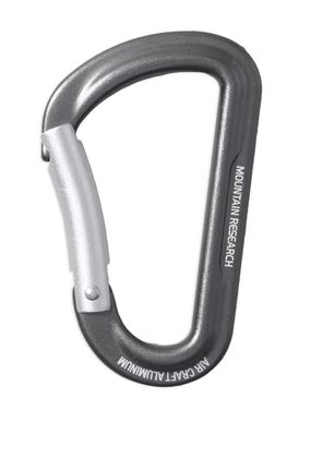 Mountain Research engraved carabiners - Grey