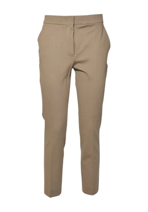 Max Mara concealed fastening trousers - Brown
