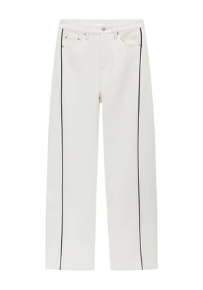 Hey Joanie high-waisted wide-leg trousers - Neutrals