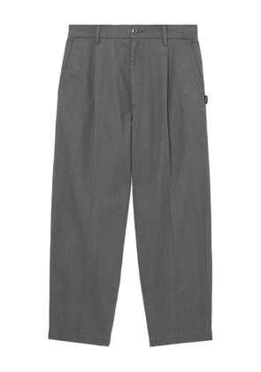 Neighborhood pleated-pocket cuffed trousers - Grey