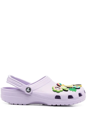 Crocs patchwork croc slides - Purple