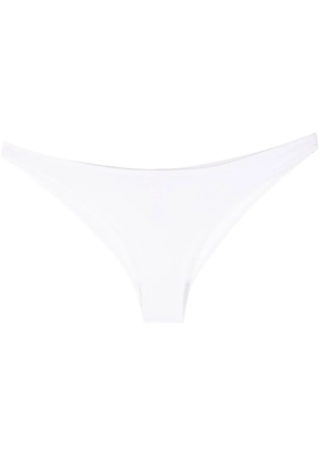 Chiara Ferragni Eyelike-motif stretch-cotton thong - White