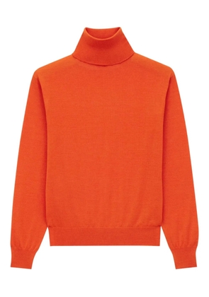 Saint Laurent turtleneck sweater - Orange