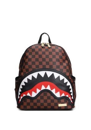 Sprayground shark-face backpack - Brown