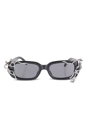 Limi Feu rectangular-frame sunglasses - Black