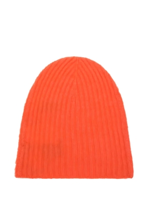 Roberto Collina ribbed beanie - Orange