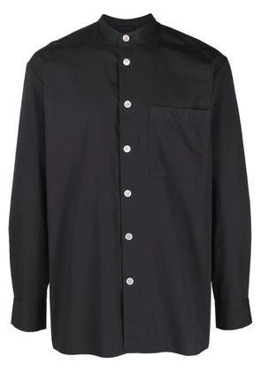 TEKLA x Birkenstock long-sleeve organic cotton shirt - Blue