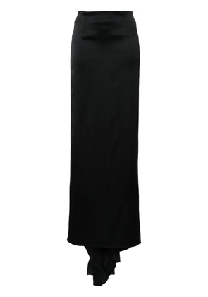 Balenciaga floor-length maxi skirt - Black