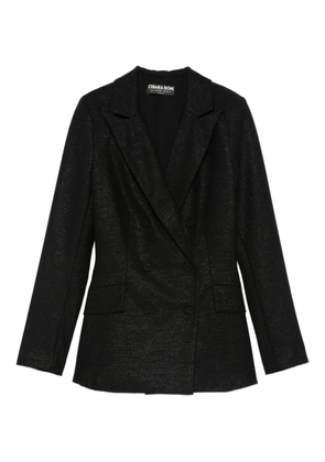 CHIARA BONI La Petite Robe double-breasted blazer - Black