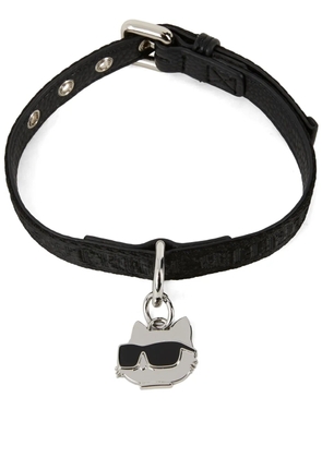 Karl Lagerfeld Ikon cat collar - Black