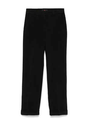 Peuterey gabardine trousers - Black