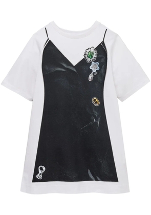 Marc Jacobs Trompe L'Oleil dress - White