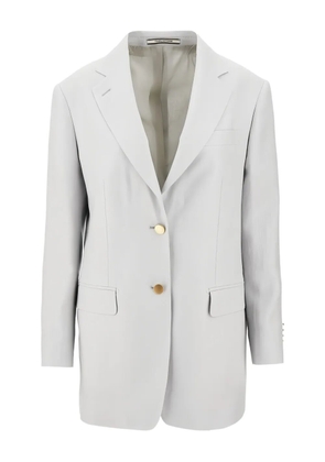 Tagliatore linen blazer - Grey