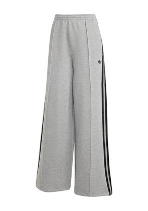 adidas logo-embroidery track pants - Grey
