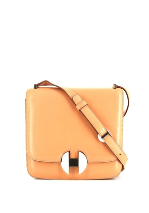 Hermès Pre-Owned 2002 H plaque shoulder bag - Neutrals