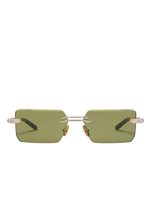 T Henri Eyewear square-frame sunglasses - Gold