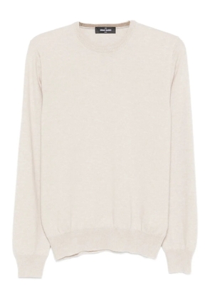 Gran Sasso crew-neck cashmere sweater - Neutrals