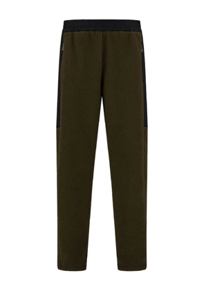 Herno fleece panelled track pants - Green
