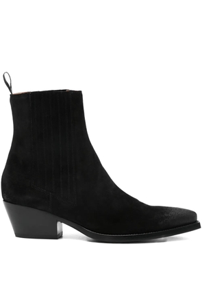 Sartore pointed-toe boots - Black