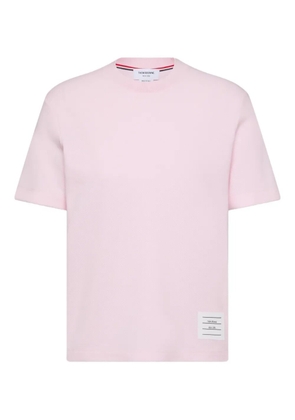 Thom Browne four-bar short-sleeve T-shirt - Pink