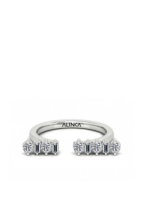 ALINKA 18kt white gold AMALFI diamond ring - Silver