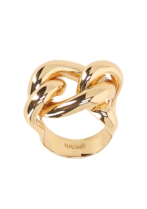 RASNA Unbreakable Bonds interwoven ring - Gold