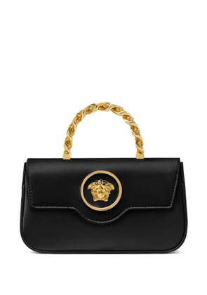 Versace La Medusa satin mini bag - Black