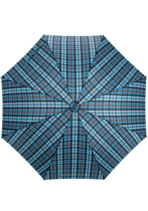 Mackintosh Heriot Whangee-handle umbrella - Blue