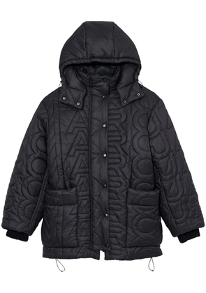 Marc Jacobs The Monogram quilted puffer jacket - Black