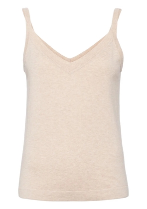 N.Peal fine-knit cami top - Neutrals