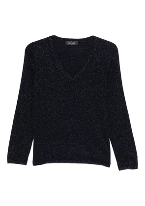 Gran Sasso V-neck sweater - Blue