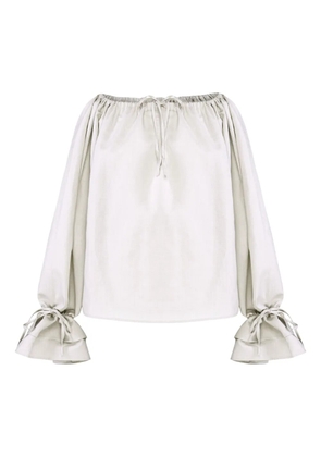 Sleeper Cha-Cha lounge blouse - Neutrals