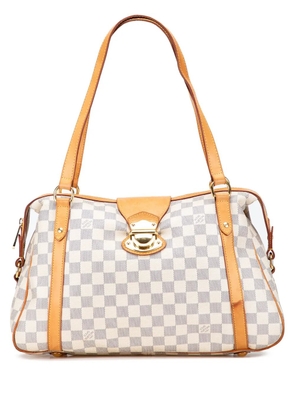 Louis Vuitton Pre-Owned 2010 Damier Azur Stresa PM shoulder bag - White