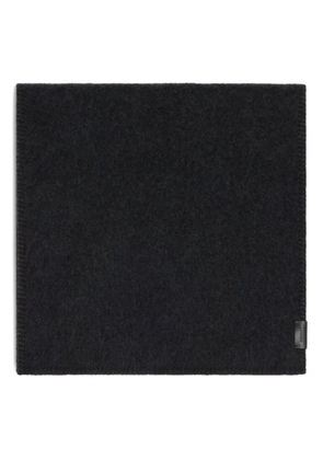LEMAIRE cocotte-stitch scarf - Grey