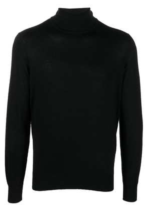 Zegna roll-neck knit jumper - Black