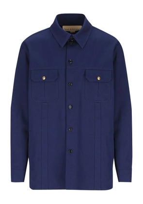 Valentino Garavani double-pocket shirt - Blue
