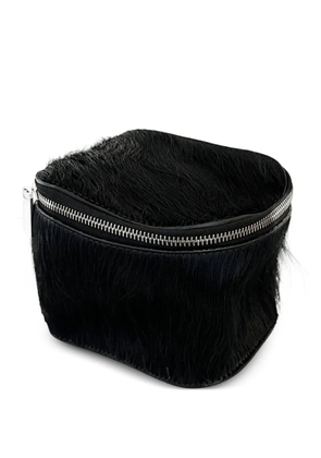 Rick Owens small all around-zip make up bag - Black