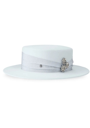 Maison Michel Kiki wool fedora - Blue