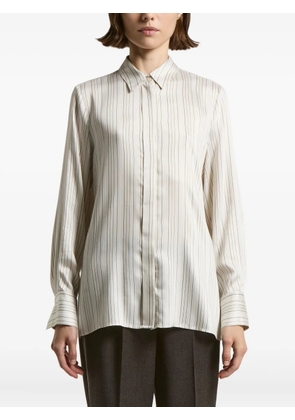 Peserico striped shirt - White