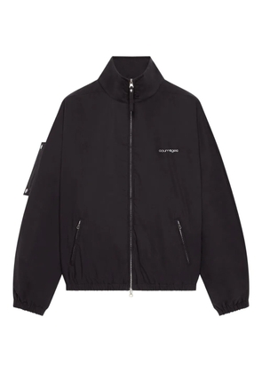 Courrèges zip-up bomber jacket - Black