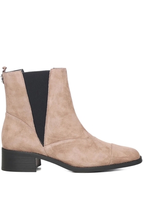 Coccinelle 40mm Nikla cap-toe boots - Neutrals