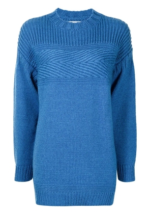MARANT ÉTOILE long-sleeve knitted jumper - Blue