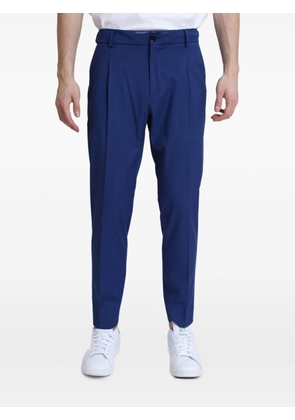 BE ABLE pleated elastic-waist trousers - Blue