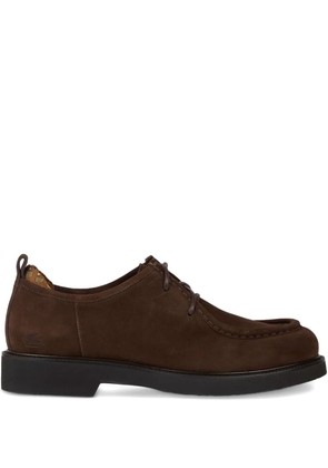 ETRO suede Derby shoes - Brown
