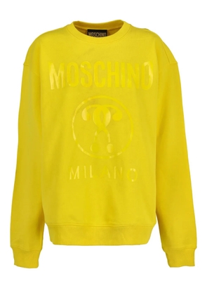 Moschino Pre-Owned logo-print sweatshirt - Yellow