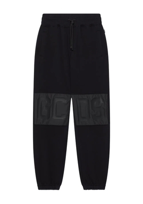 GCDS logo-embellishment trousers - Black