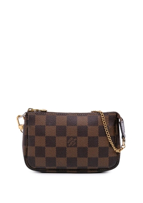 Louis Vuitton Pre-Owned 2007 Damier Ebene Mini Pochette Accessoires handbag - Brown