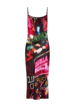 Camilla Electric Loveland midi dress - Red