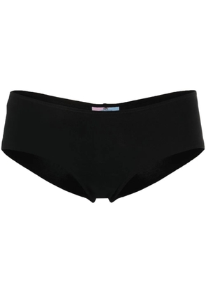 Chiara Ferragni Eyelike-motif cotton briefs - Black